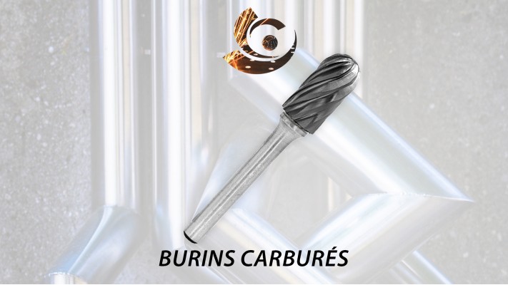 Burin au carbure cylindrique 1/2 WMSB-5NF