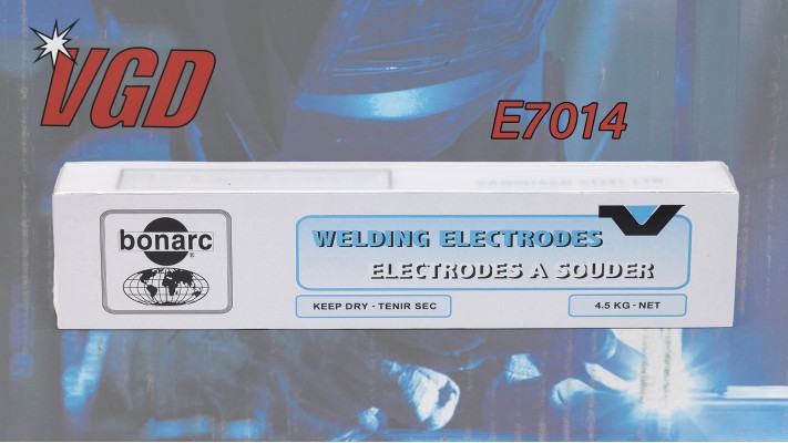 E7014 électrode d'acier doux
